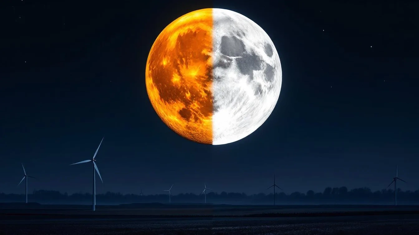 Astronomen leggen uit waarom de maan soms oranje kleurt en soms zilver