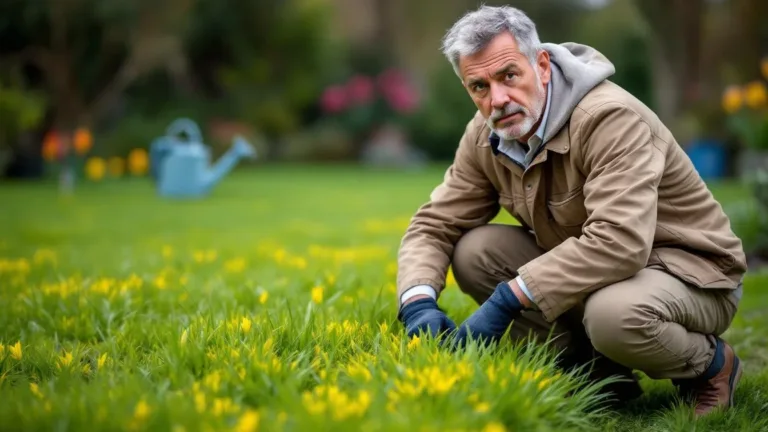 Een tuinexpert onthult waarom je gazon steeds geel wordt