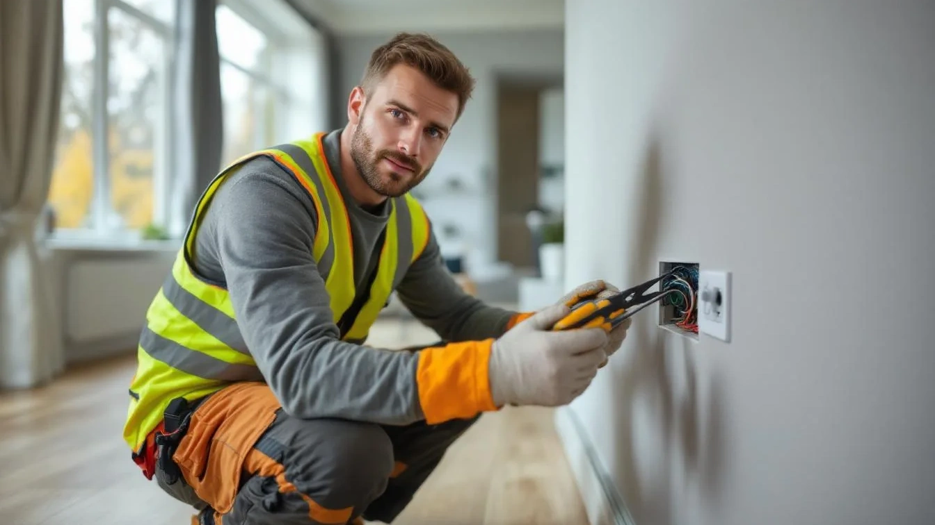 Elektricien onthult hoe beginners veilig een elektrische plint vervangen