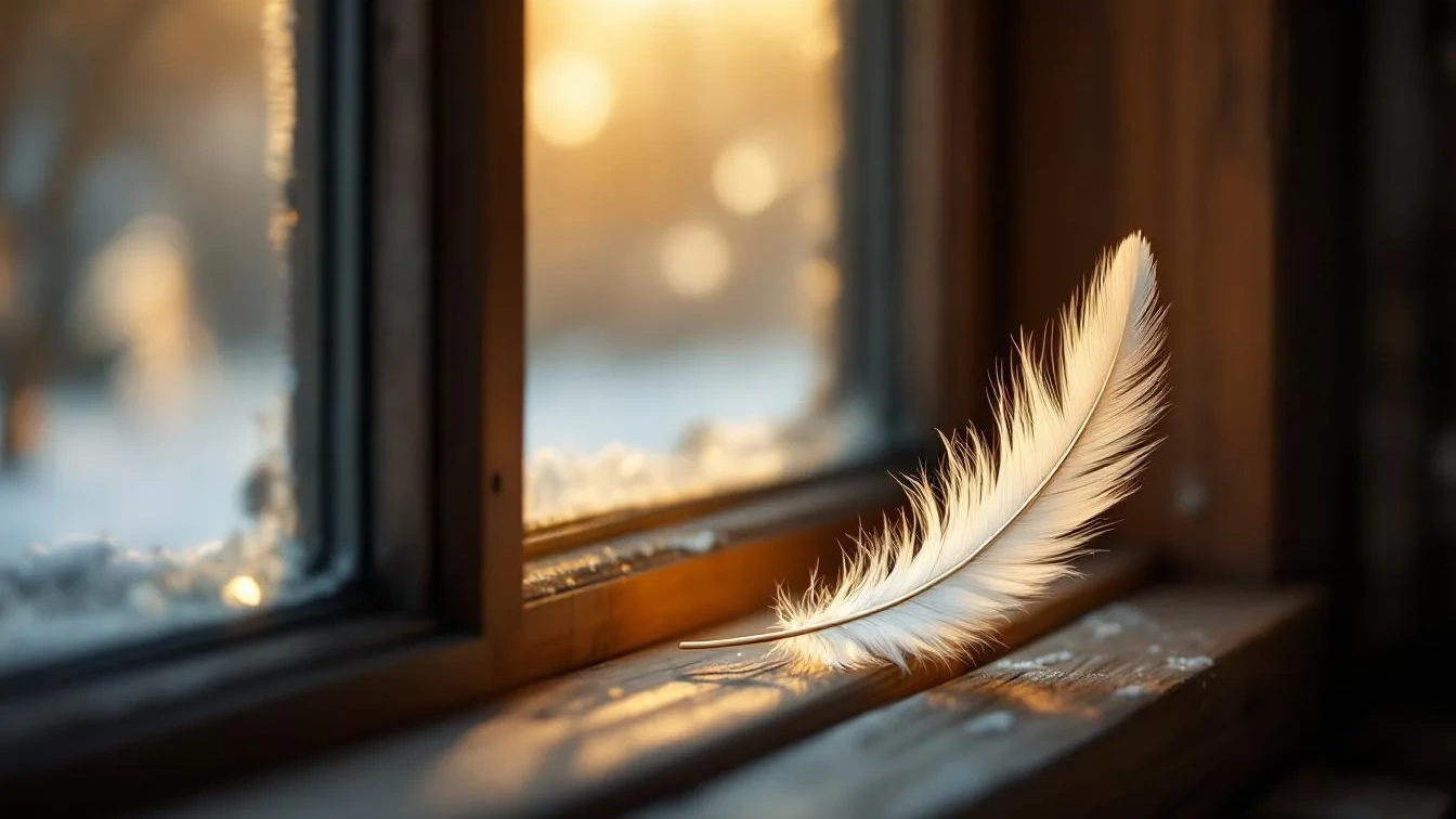 Ik vond een veer in mijn huis, de spirituele betekenis verraste me volledig