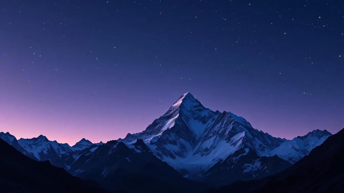 Waarom de Mount Everest niet de plek is die het dichtst bij de sterren ligt